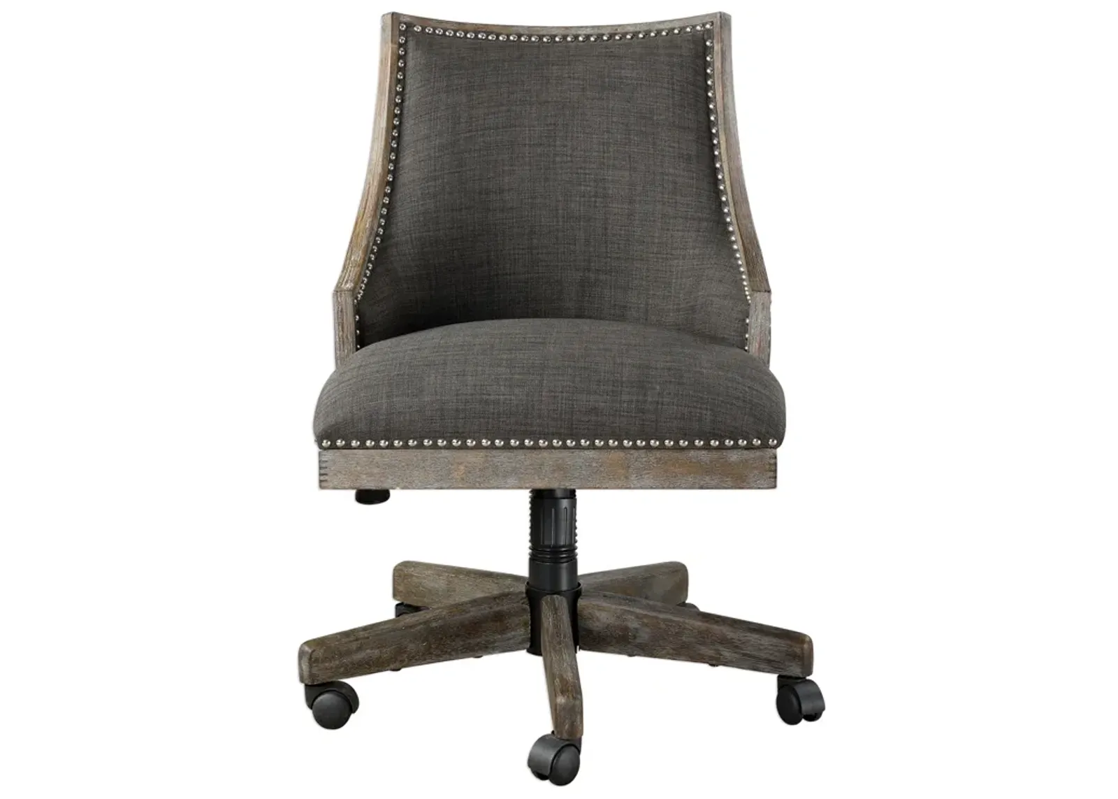 Aidrian Charcoal Desk Chair