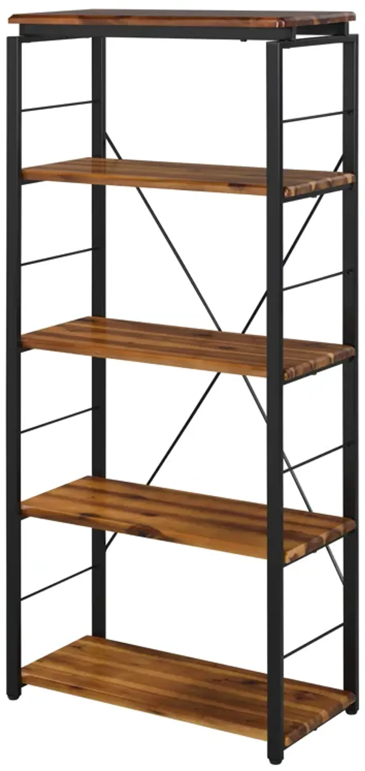 ACME Jurgen Bookshelf, Oak & Black