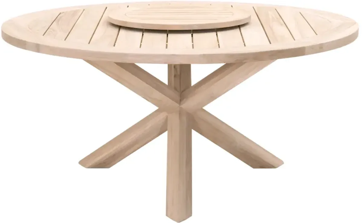 Outdoor 63" Round Dining Table