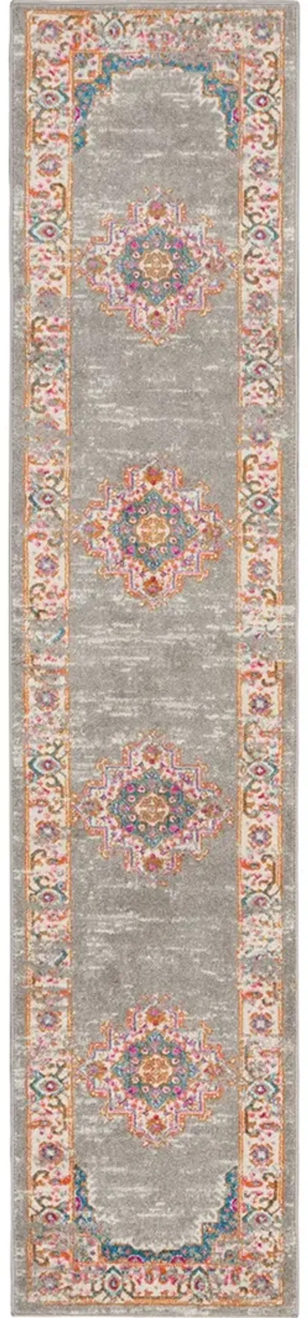 Passion PSN03 Gray 1'10" x 2'10" Rug