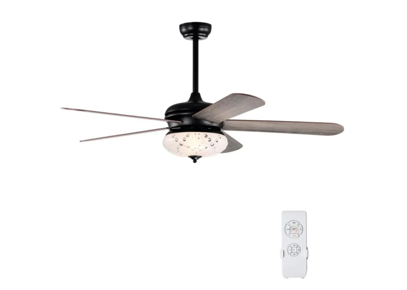 Hivvago 52 Inches Ceiling Fan with Remote Control