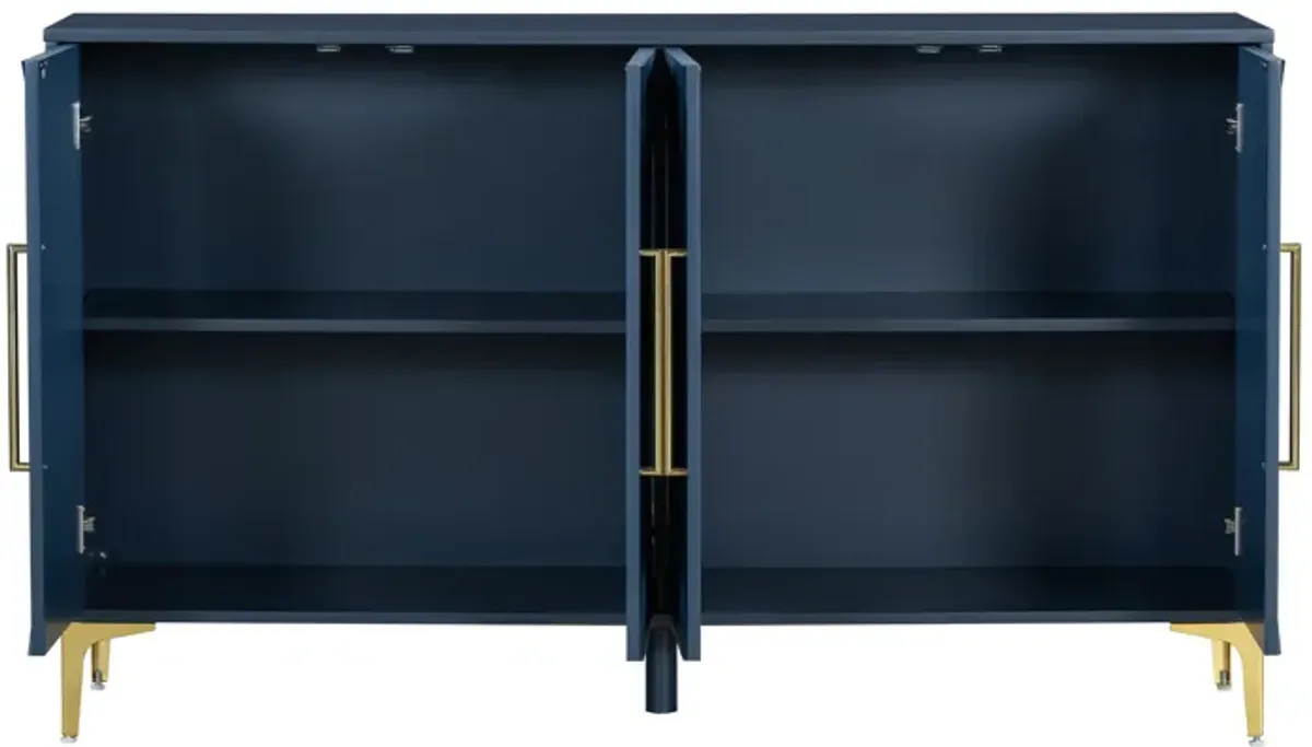 Merax Four-Door Cabinet  Storage Sideboard