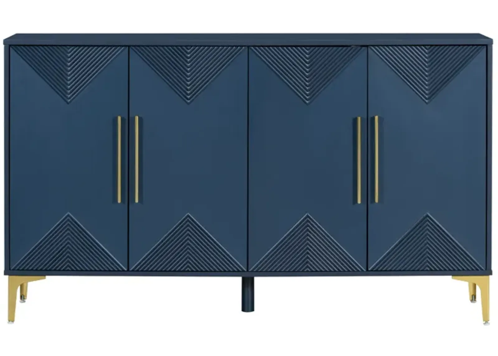 Merax Four-Door Cabinet  Storage Sideboard