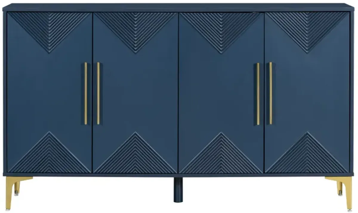 Merax Four-Door Cabinet  Storage Sideboard