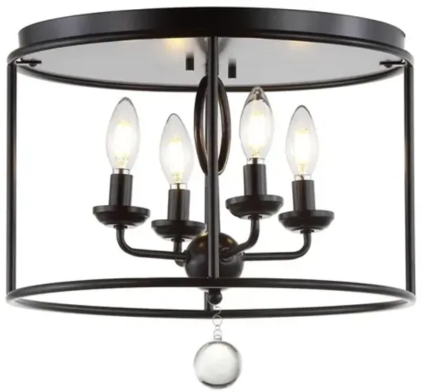 Alma Metal LED Flush Mount