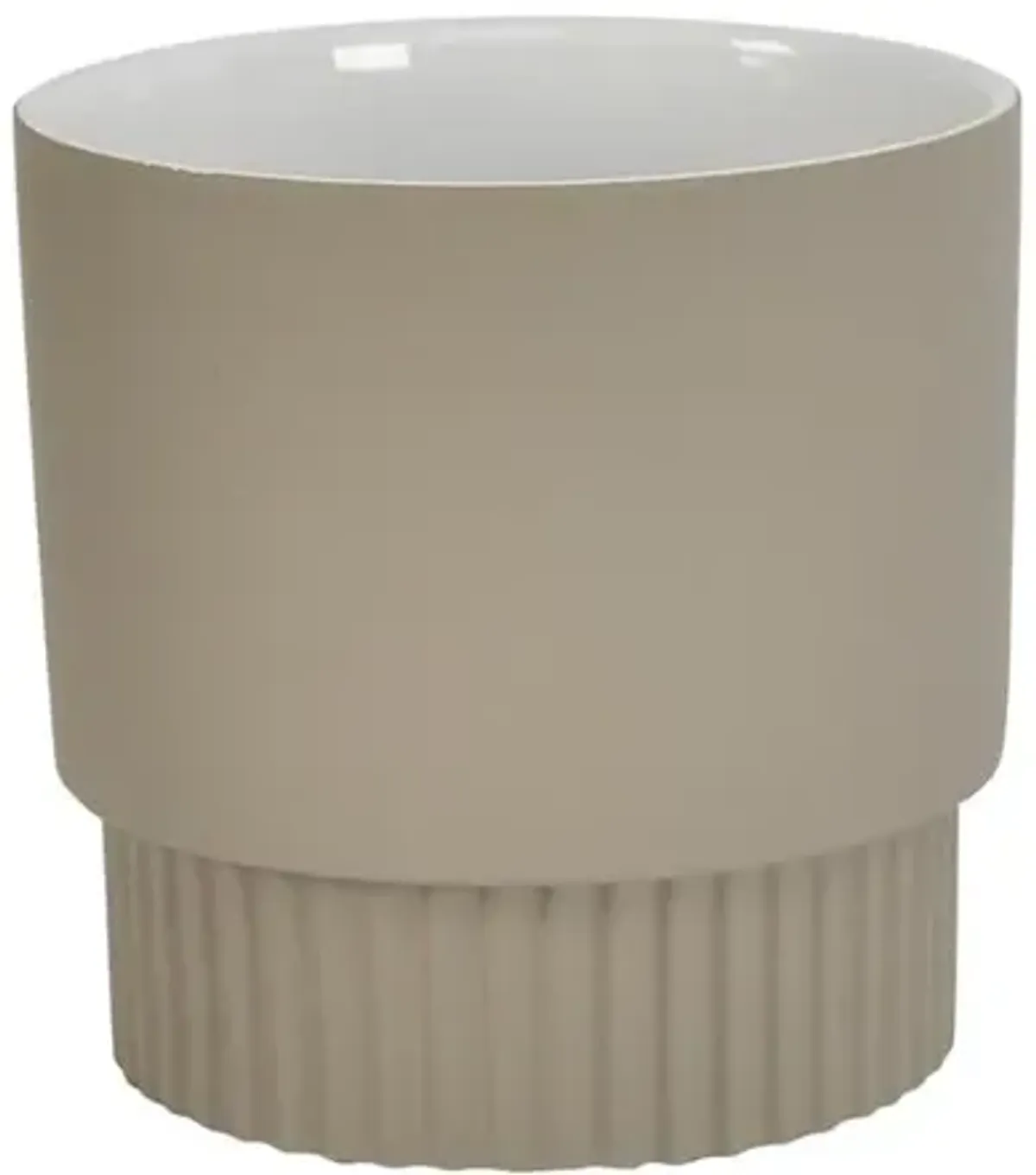 Moe�s Zoo Planter 7In Grey