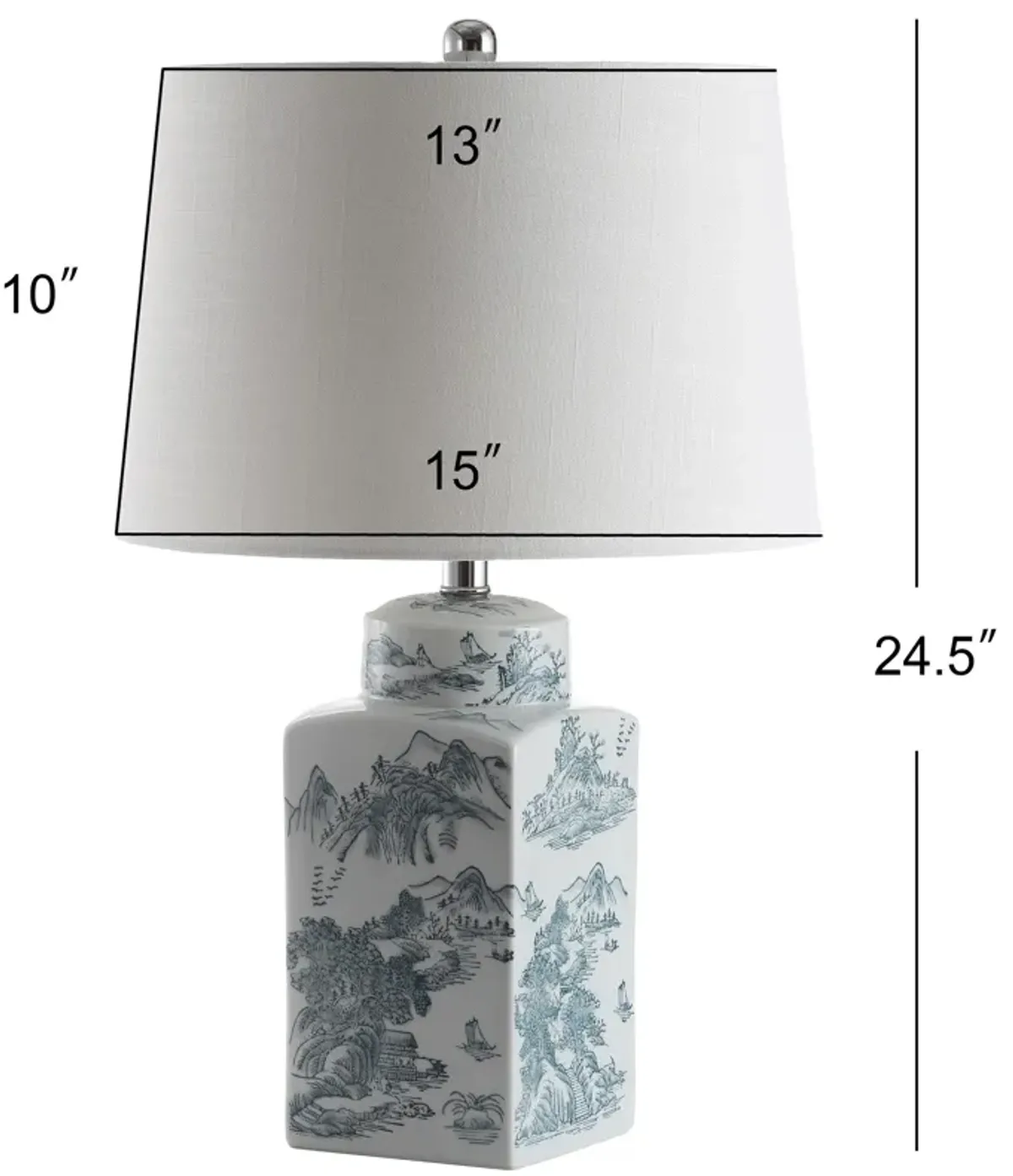 Audrey Chinoiserie LED Table Lamp