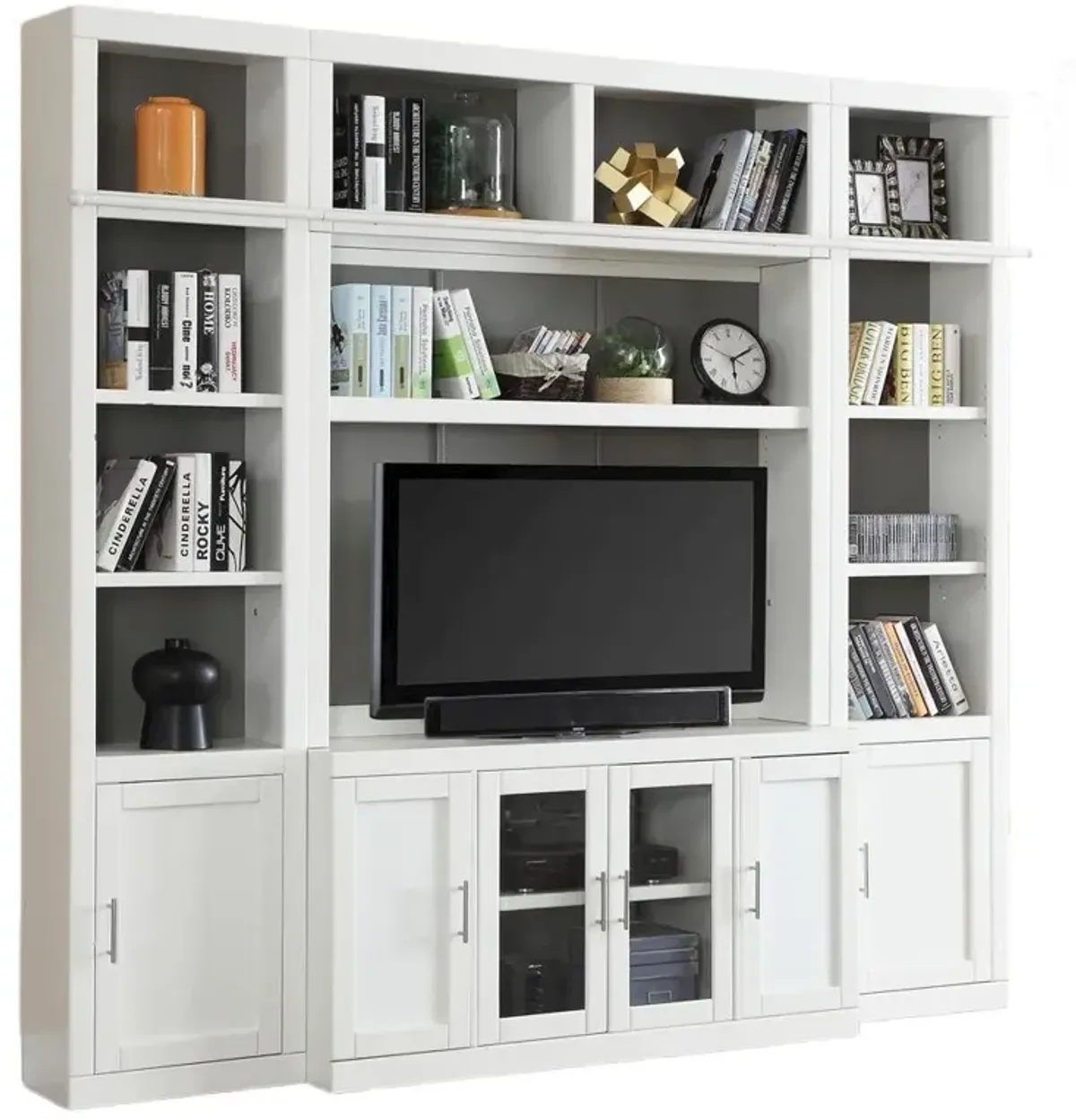 Parker House Furniture Parker House Catalina 4 Piece Space Saver Entertainment Wall