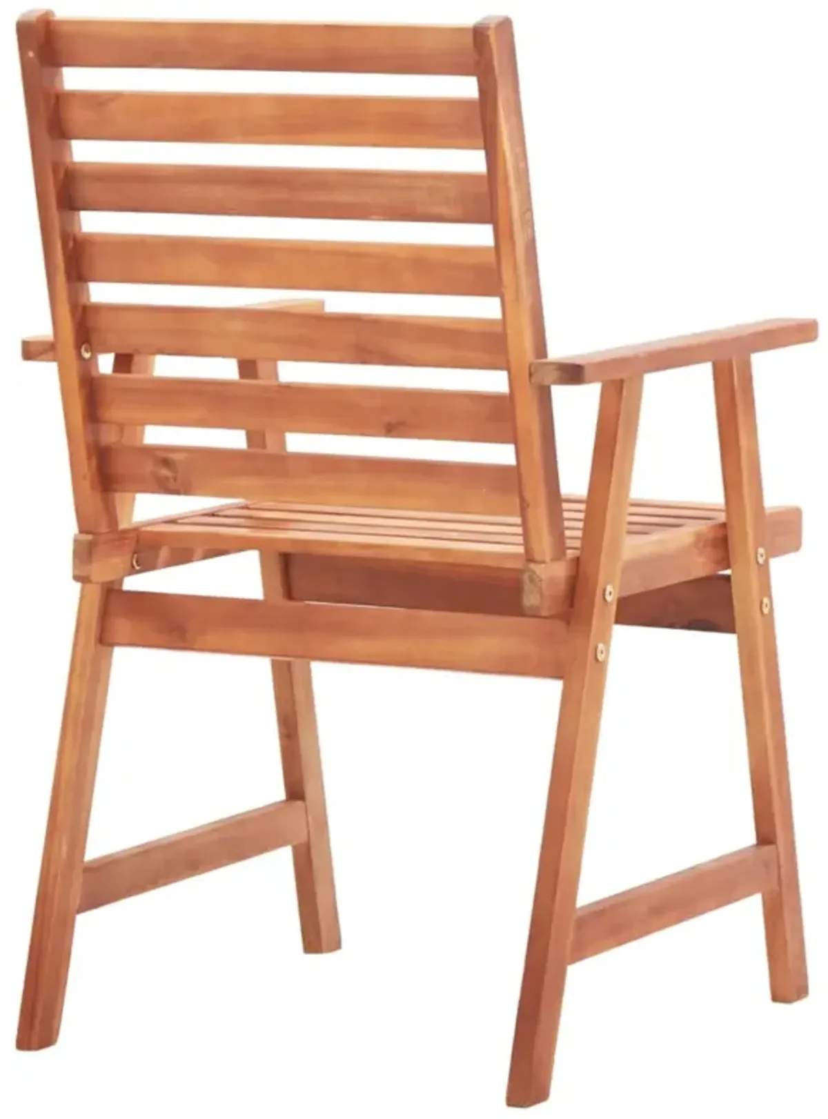 vidaXL Outdoor Dining Chairs 3 pcs Solid Acacia Wood