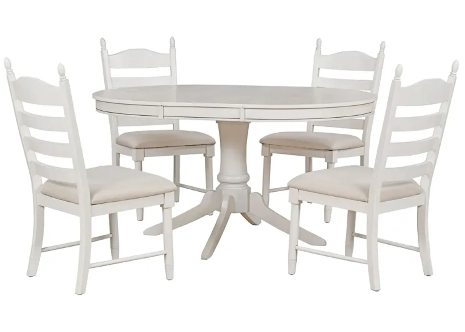 Merax 5-Piece Retro Functional Dining Table Set