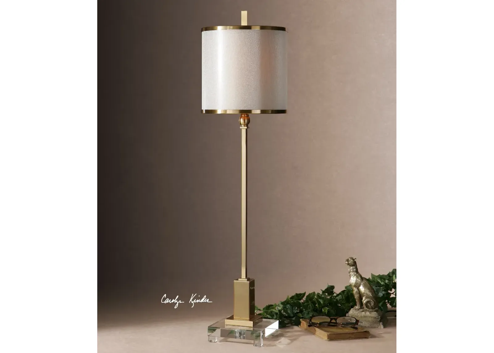 Uttermost Villena Brass Buffet Lamp