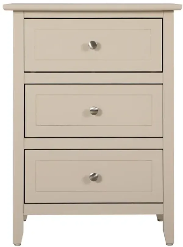 Daniel 3-Drawer Nightstand (25 in. H x 15 in. W x 19 in. D)