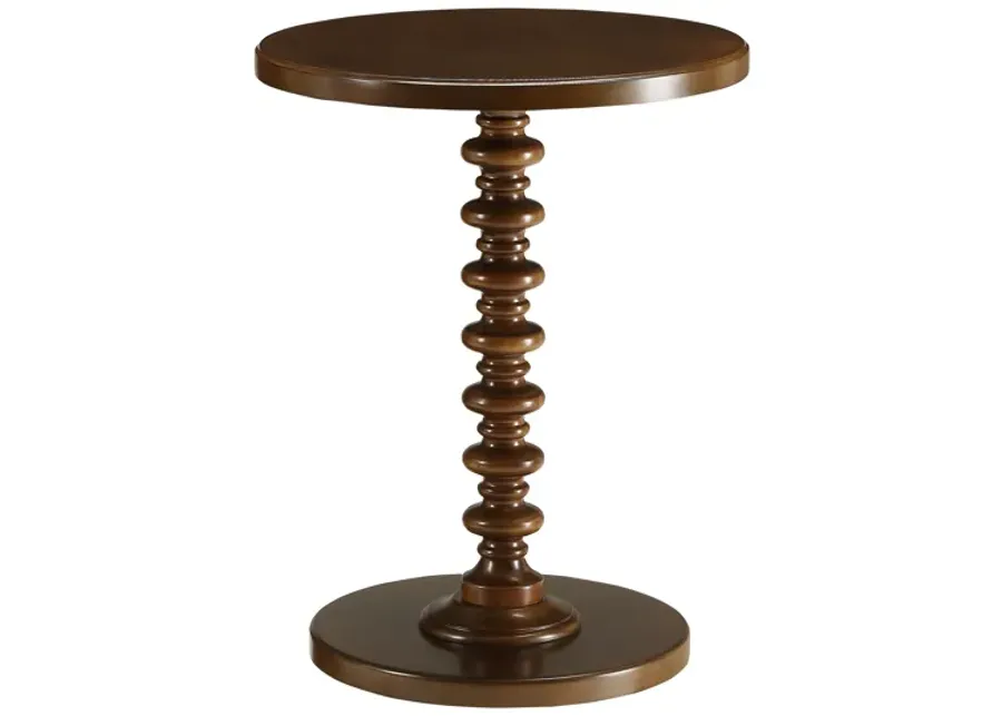 ACME Acton Accent Table, Walnut