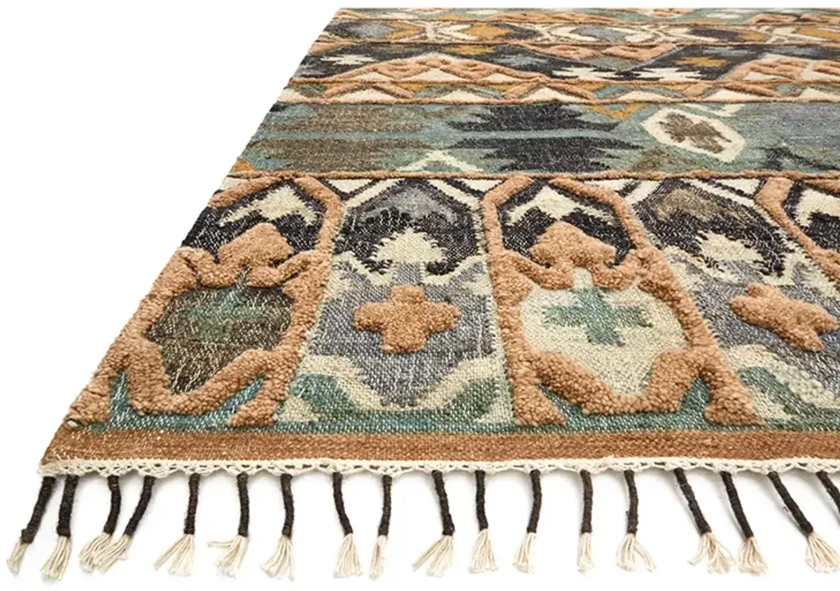 Owen Ocean/Camel 9'3" x 13' Rug