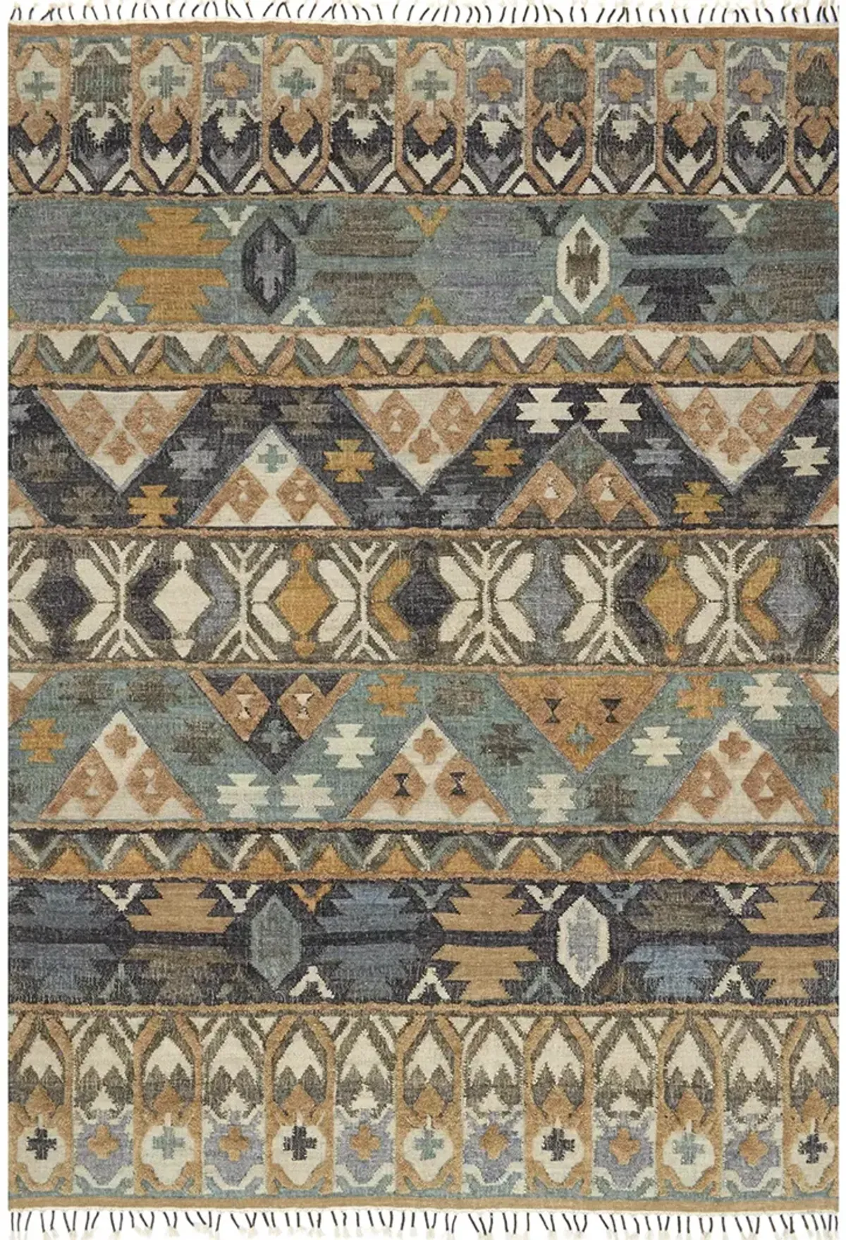 Owen Ocean/Camel 9'3" x 13' Rug