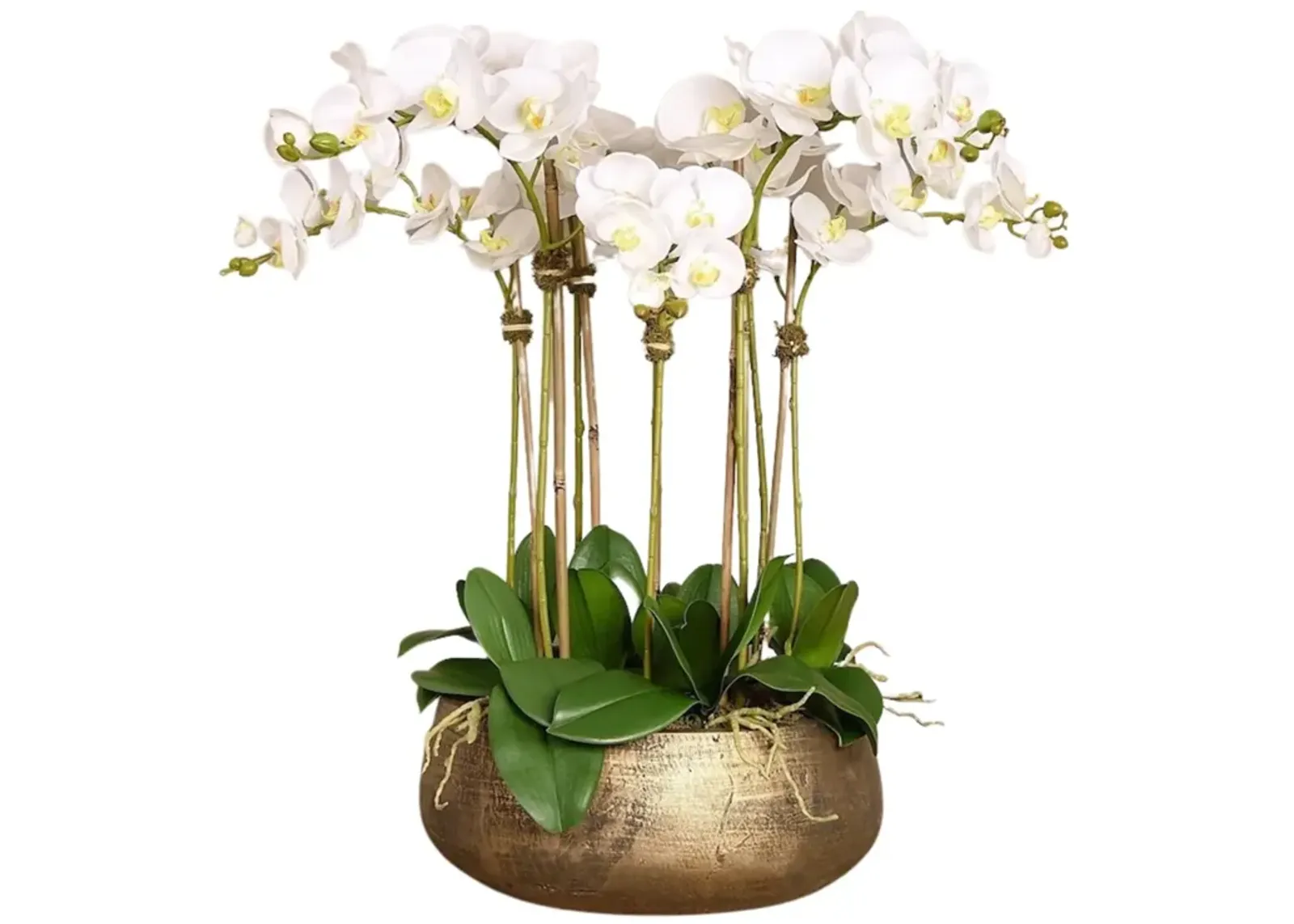 Faux Orchid Centerpiece -Orchid Arrangement- 28”