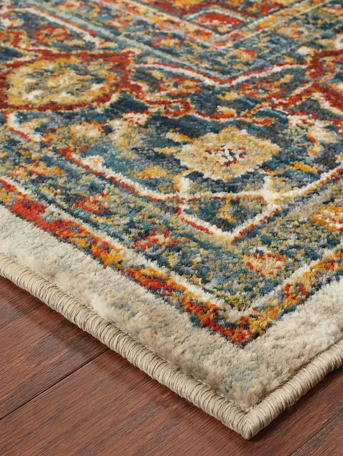 Sedona 1'10" x 3' Red Rug