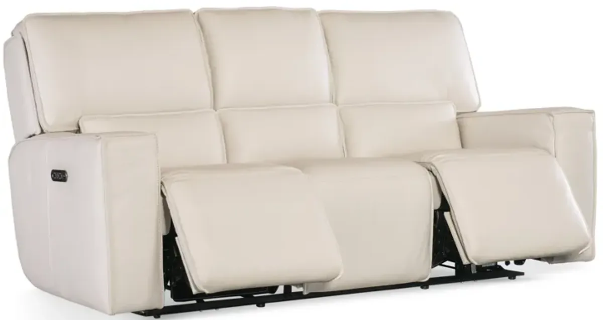 Miles Zero Gravity Power Sofa in Cream