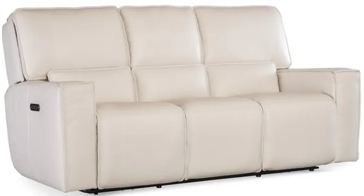 Miles Zero Gravity Power Sofa in Cream