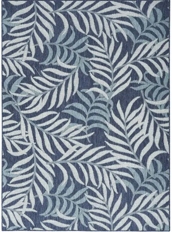 Garden Oasis GOA01 Navy 6' x 9' Rug