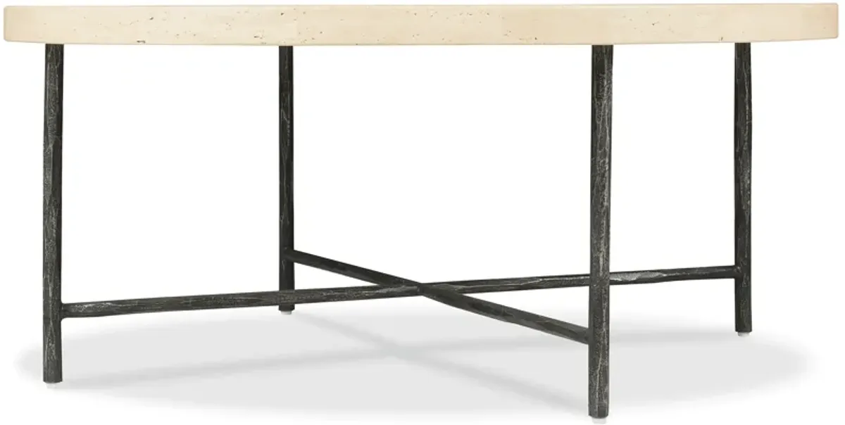 Driftwood Metal Cocktail Table