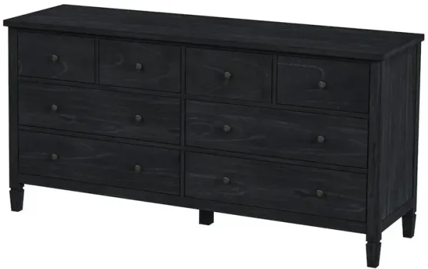 Butler Specialty Flagstaff 8-Drawer Dresser, Black