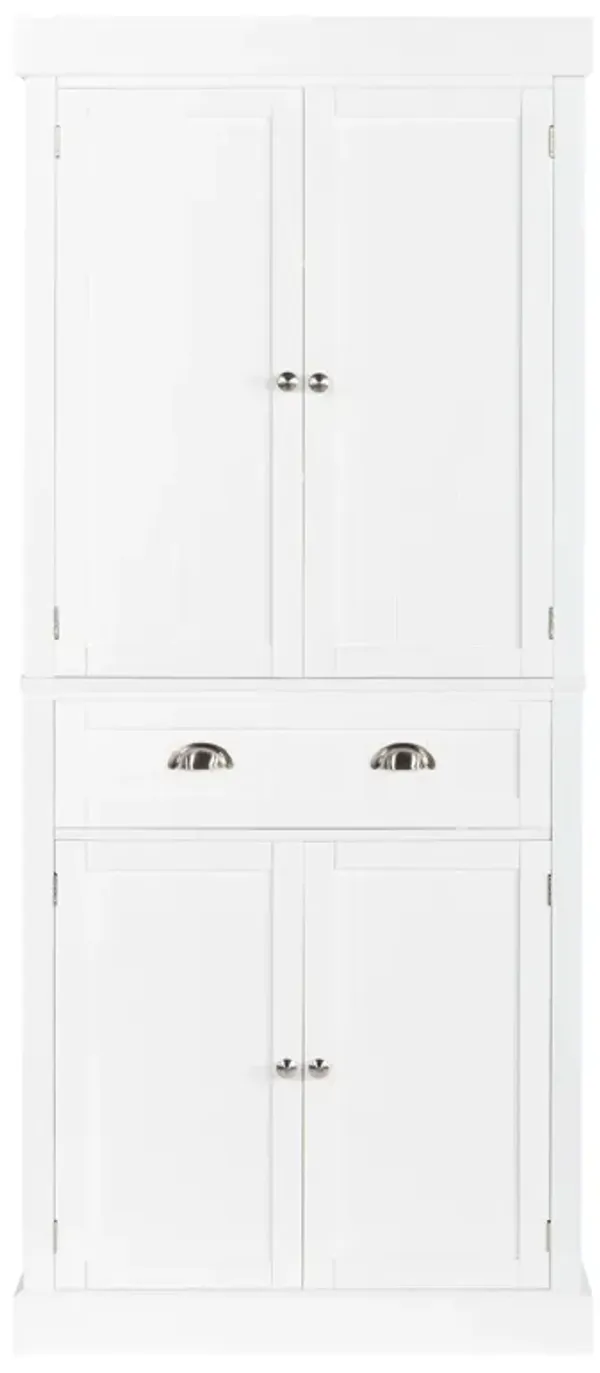 Storage Cabinet with Double Doors and Drawers for Living Room & Bedroom