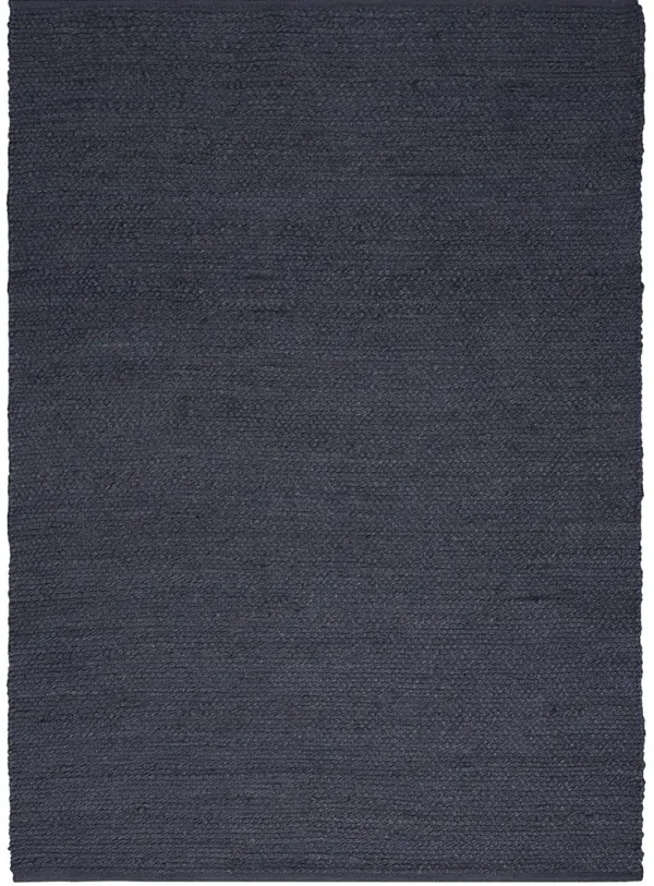 Natural Jute NJT01 Navy 5' x 7' Rug