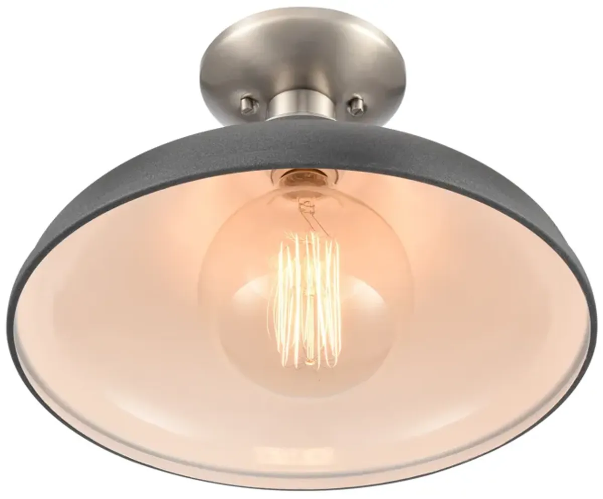 Grenville 13'' Wide 1-Light Semi Flush Mount