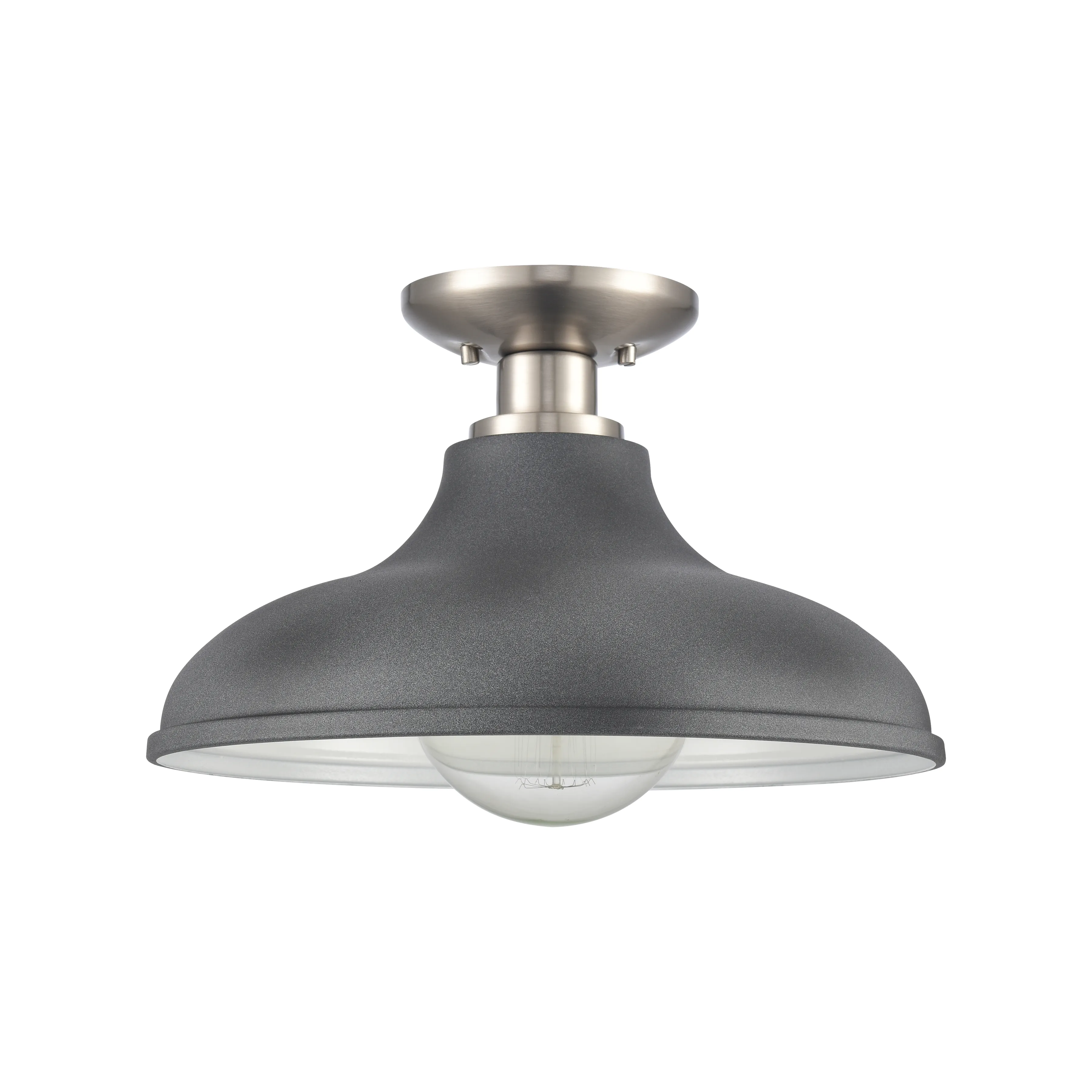 Grenville 13'' Wide 1-Light Semi Flush Mount