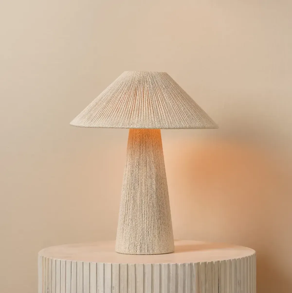 Mia Jute Table Lamp