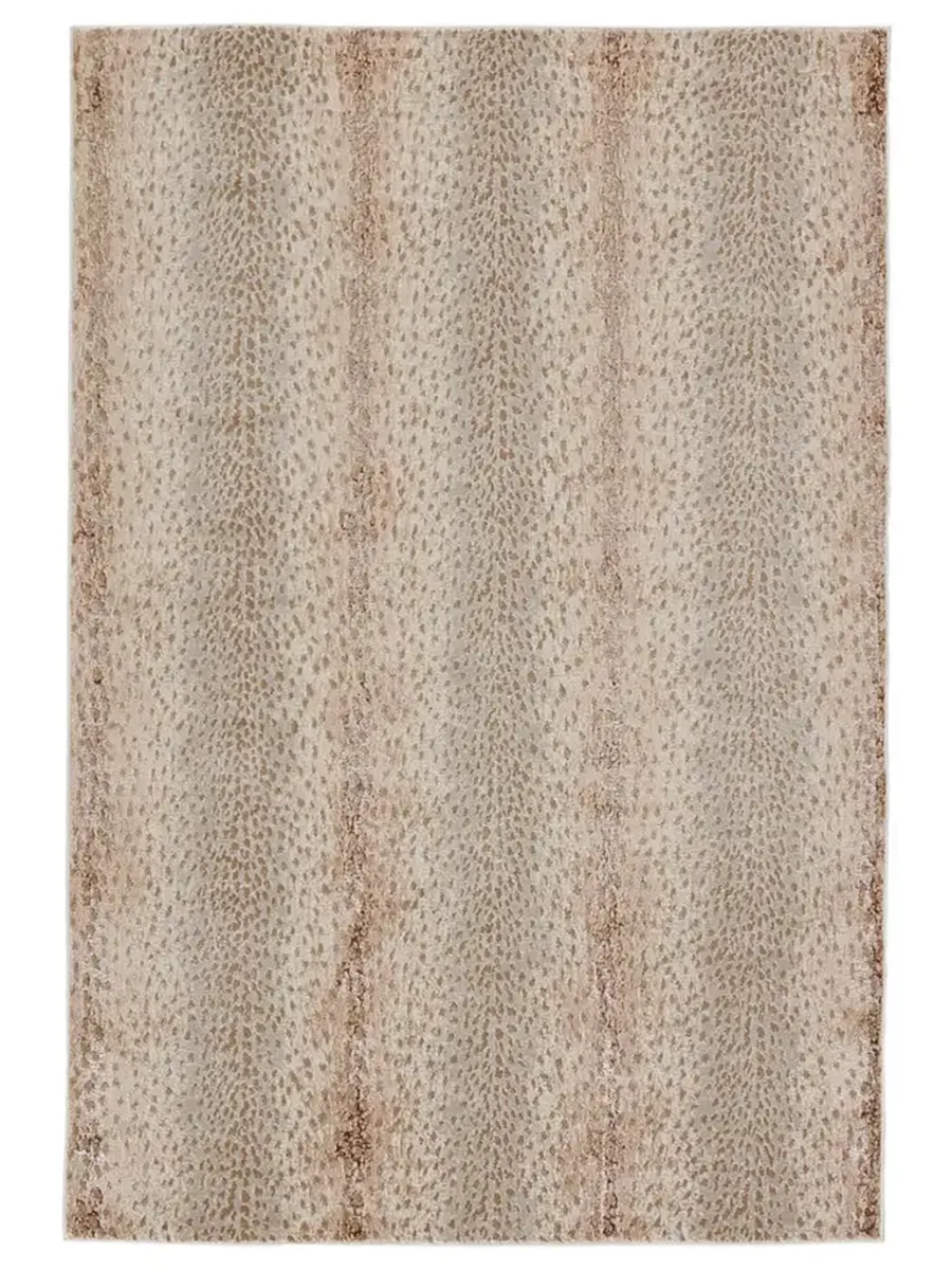 Catalyst A x is Tan/Taupe 2'2" x 8' Runner Rug