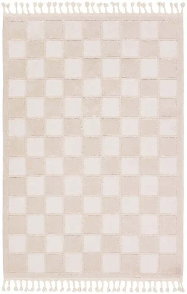 Jaida Catanza White 2'5" x 10' Runner Rug