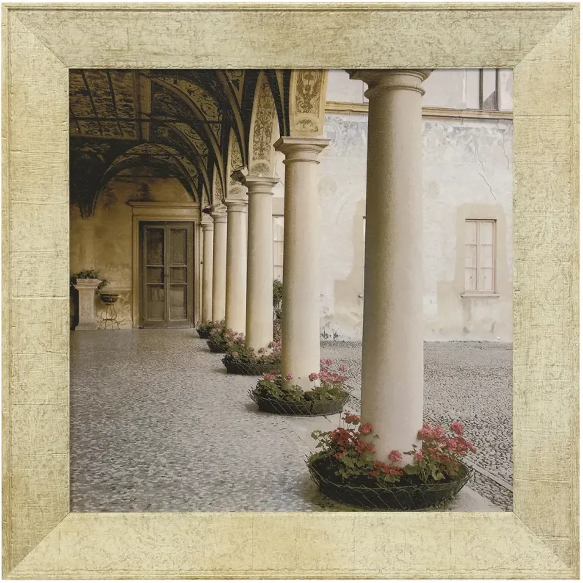 Villa Portico I Framed Print