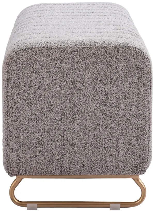 Pender Bench Stone Gray