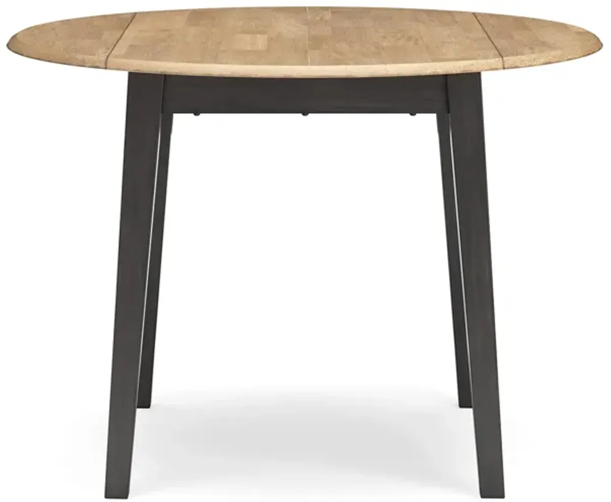 Gesthaven Brown Dropleaf Dining Table