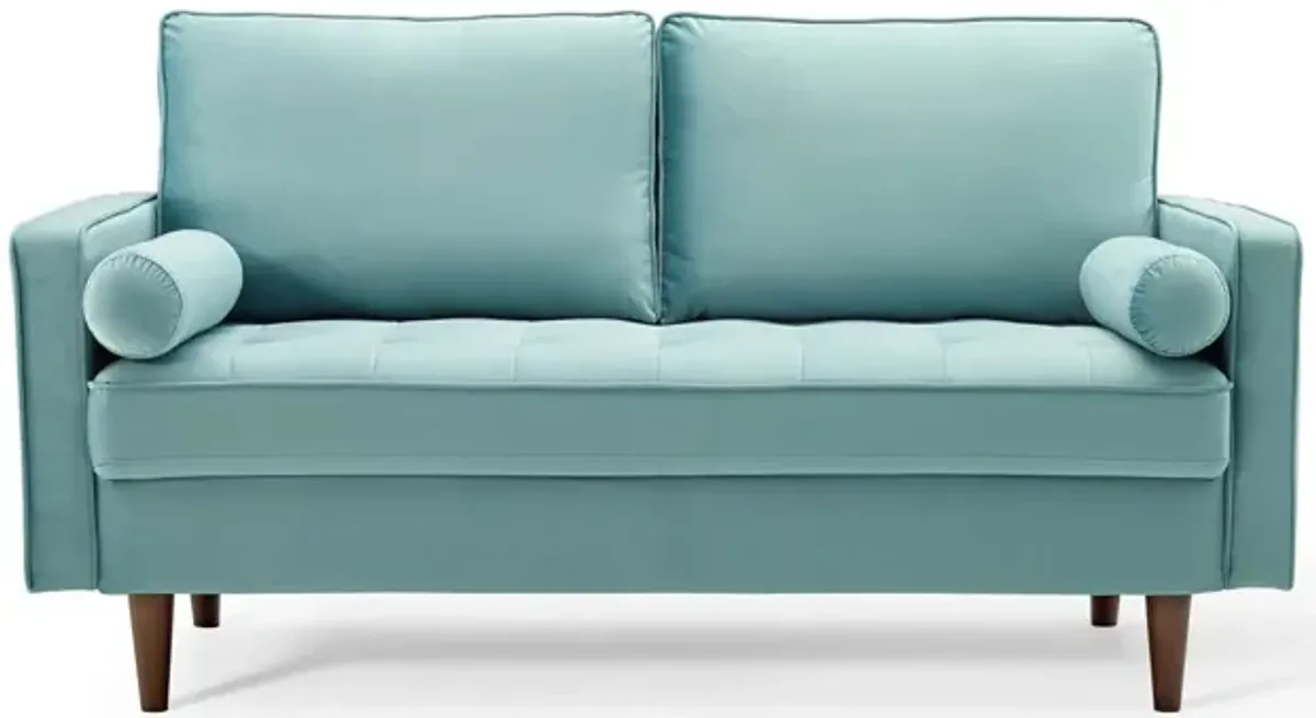 Valour Performance Velvet Loveseat