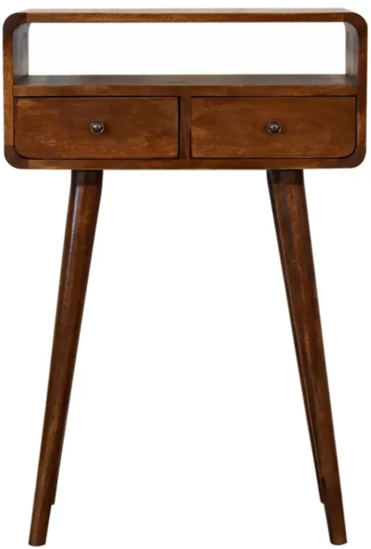 Mini Chestnut Console Table