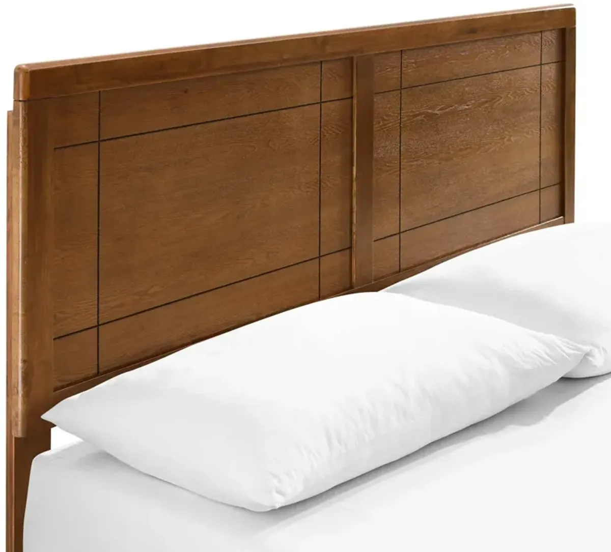 Modway - Marlee Full Wood Platform Bed with Splayed Legs