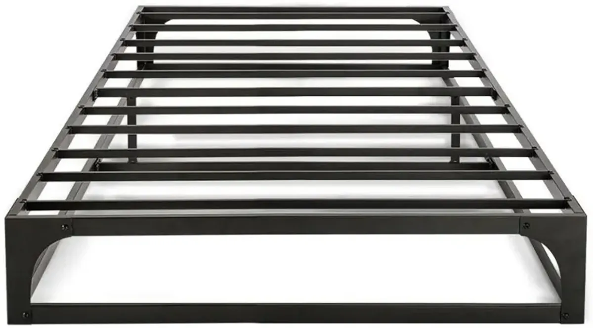 Modern Low Profile Heavy Duty Metal Platform Bed Frame