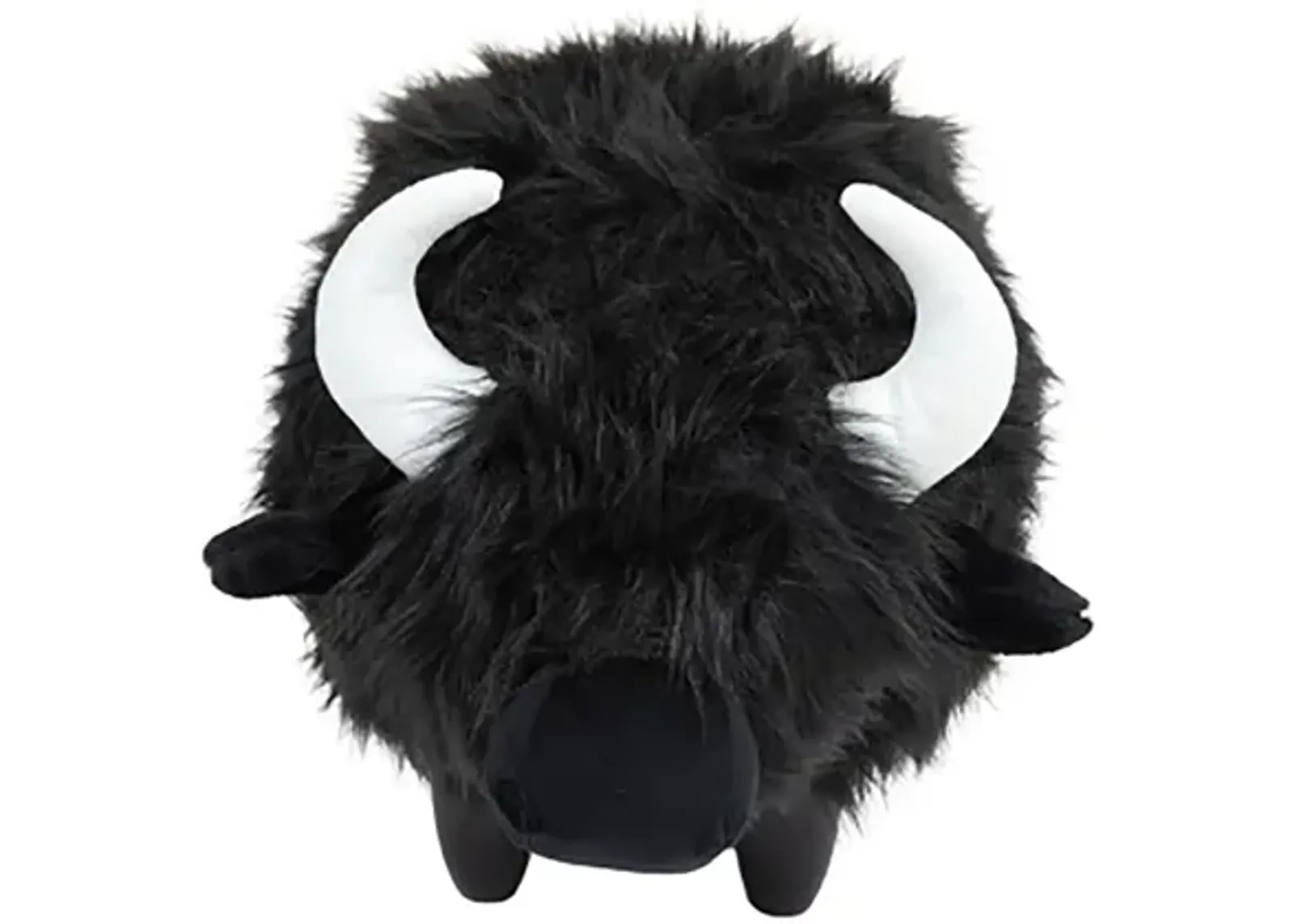 Black Cow Animal Storage Ottoman