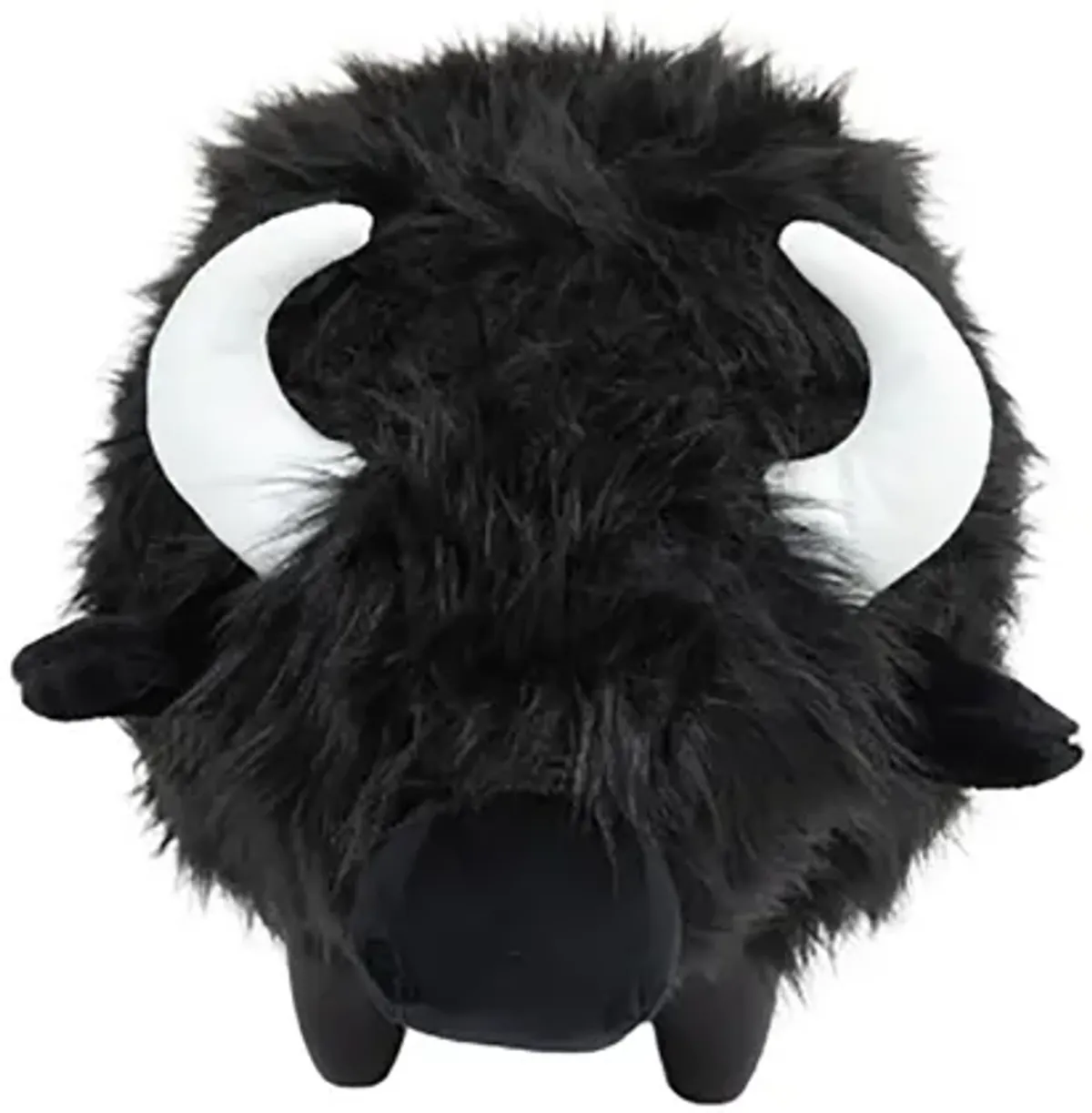 Black Cow Animal Storage Ottoman