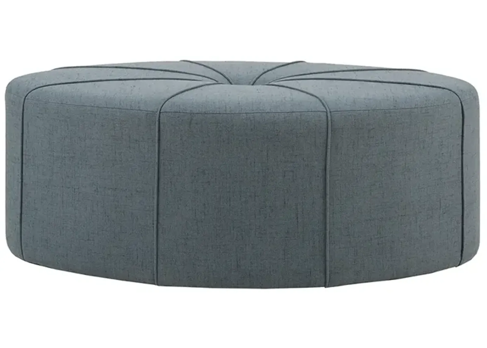 Gracie Mills Karley Thick Welted Oval Ottoman