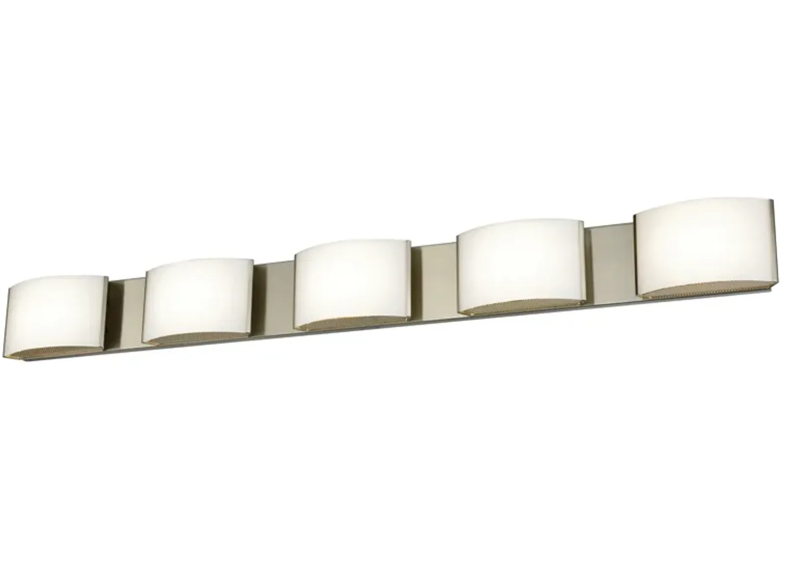 Pandora 44'' Wide 5-Light Grey Vanity Light