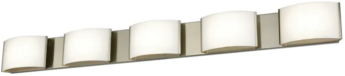 Pandora 44'' Wide 5-Light Grey Vanity Light