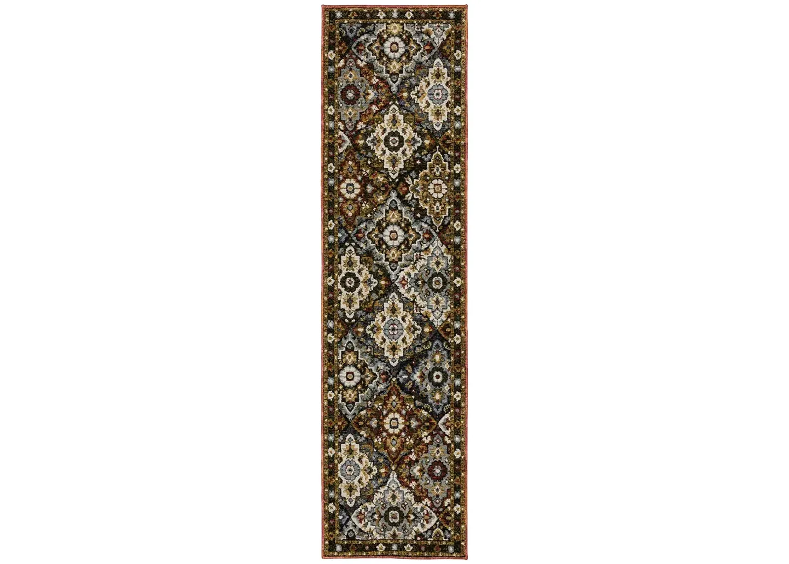 Andorra 2'3" x 8' Red Rug