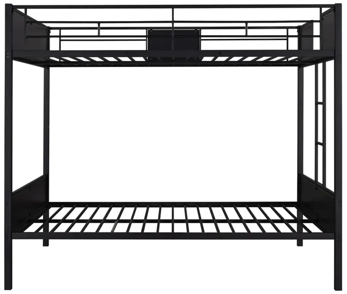 Merax Steel Frame Bunk Bed with Safety Rail