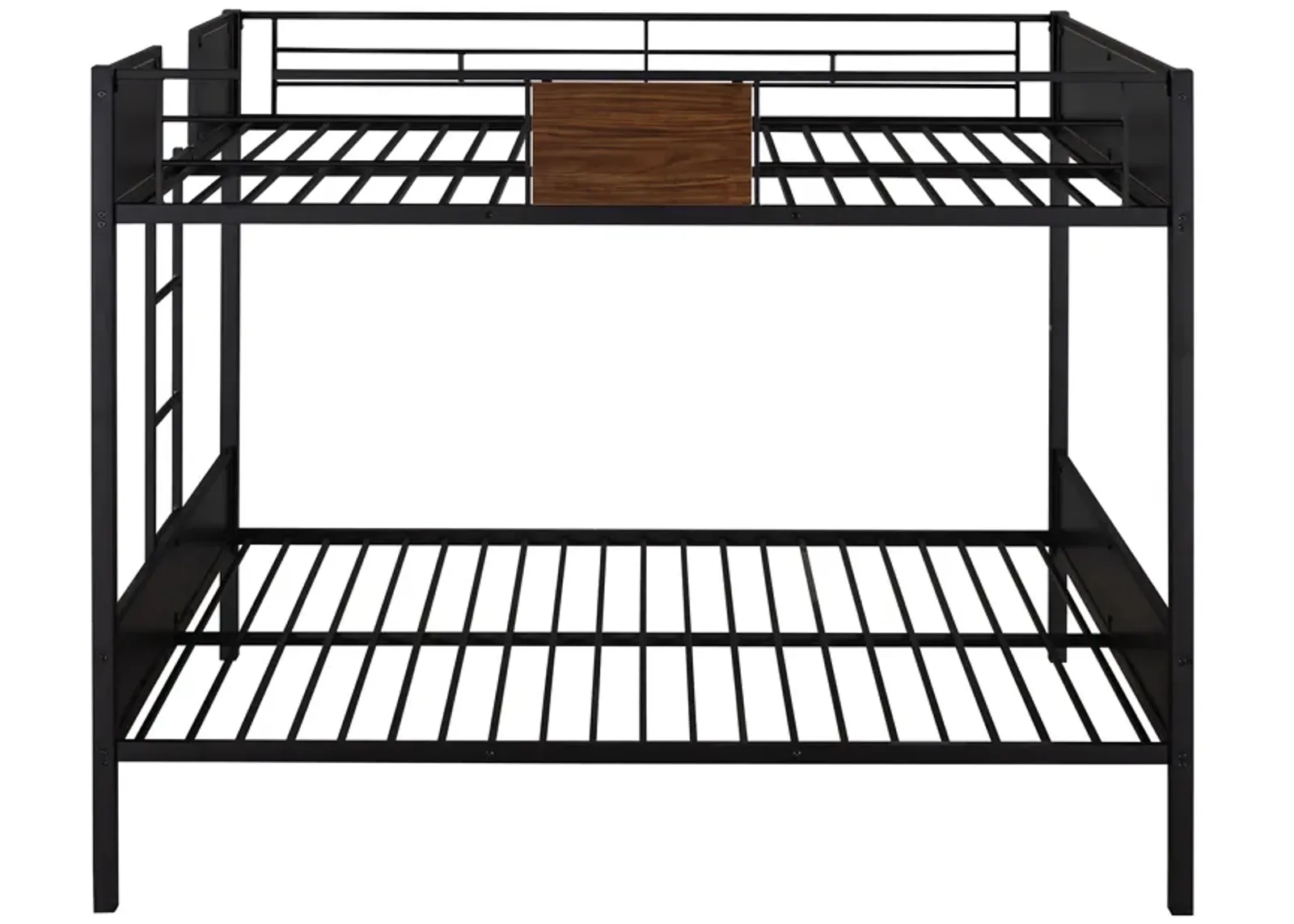 Merax Steel Frame Bunk Bed with Safety Rail