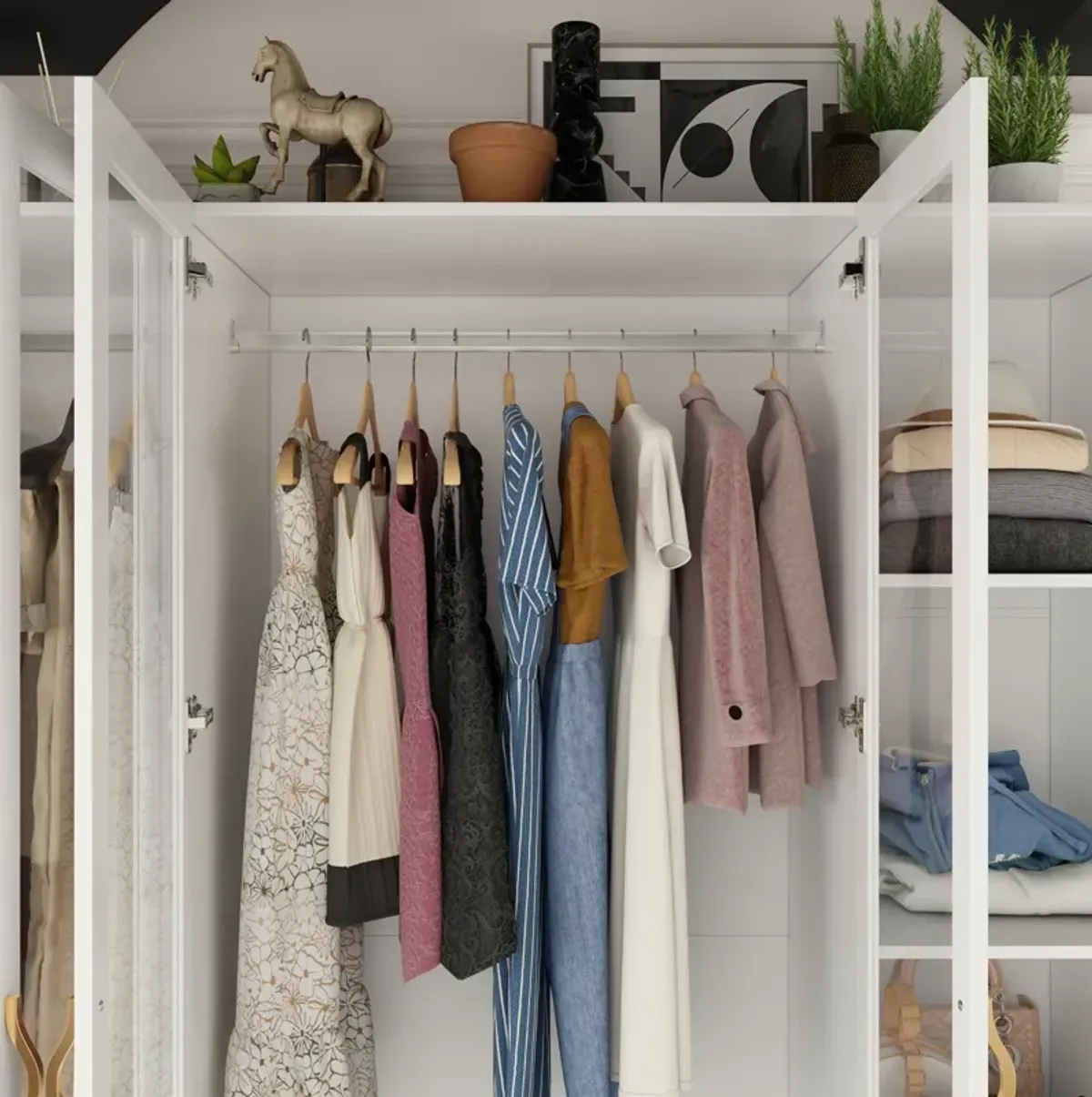 Modular Closet System Wardrobe Units Armoires Home Organization