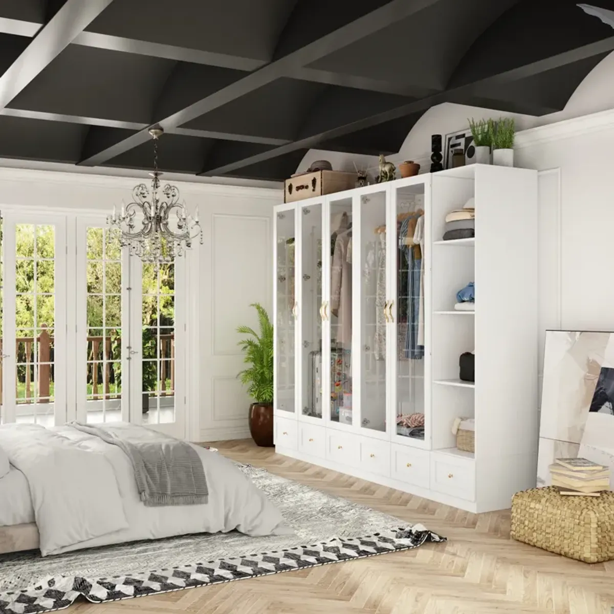 Modular Closet System Wardrobe Units Armoires Home Organization